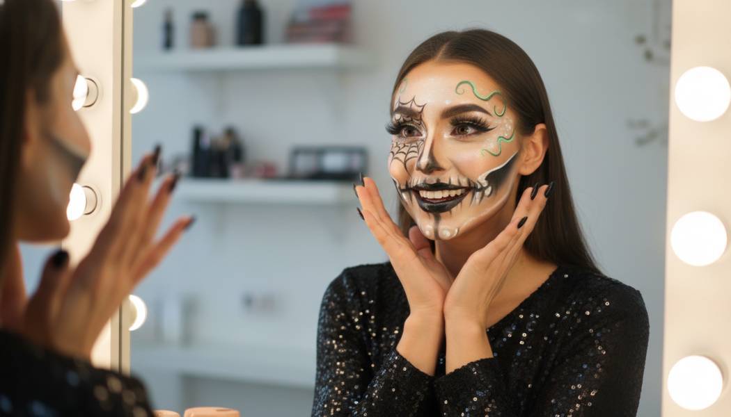 Dịch Vụ Vẽ Mặt Halloween Tại Chơn Thành Bình Phước. Ảnh 5